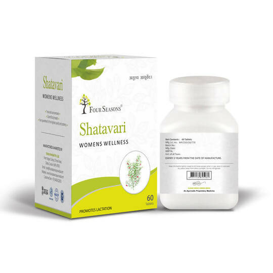 Four Seasons Shatavari Womens Wellness Tablets | Grocsy