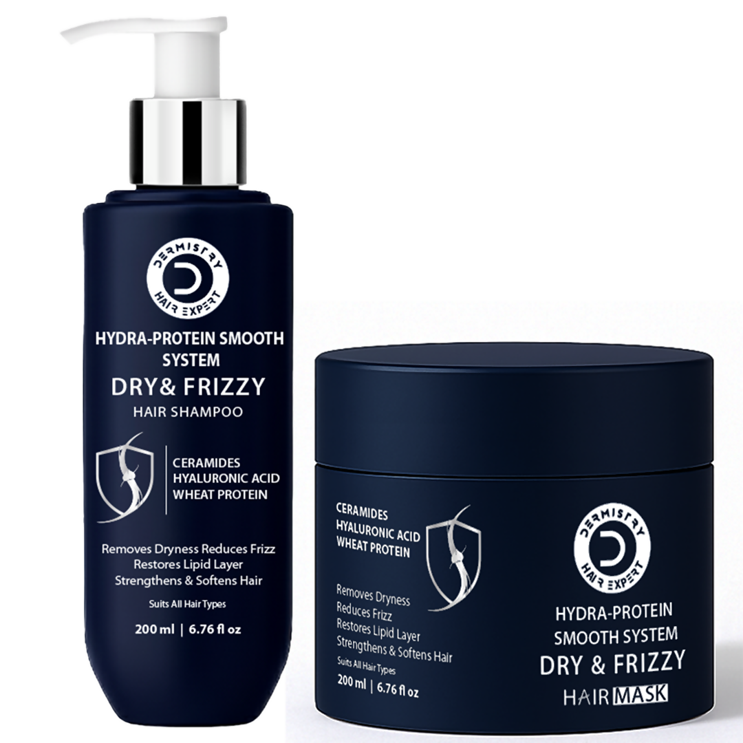 Dermistry Ceramides Hyaluronic Acid Protein Shampoo & Mask Smoothening Dry | Grocsy