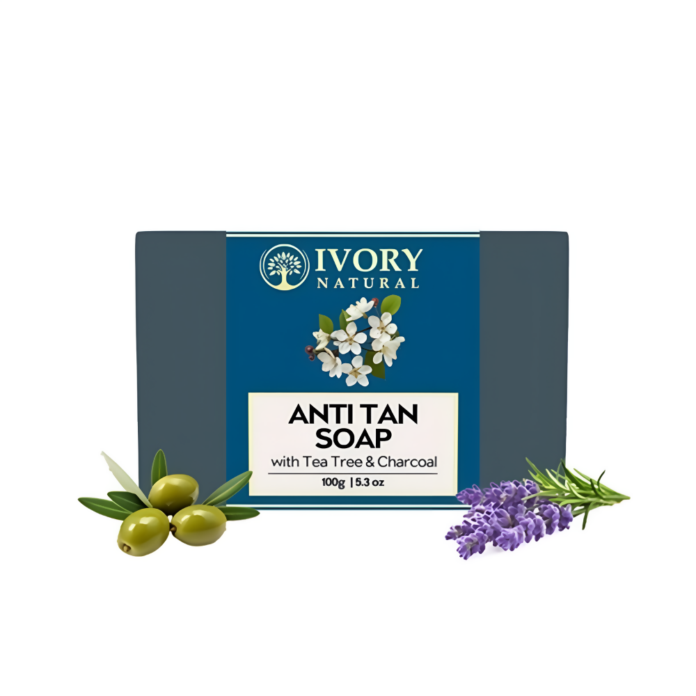 Ivory Natural Tan Soap - Tanning, Protect From Uv Rays For Both Men & Women | Grocsy