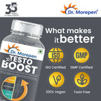 Dr. Morepen Testo Boost For Men | Increases Energy Stamina & Muscle Growth