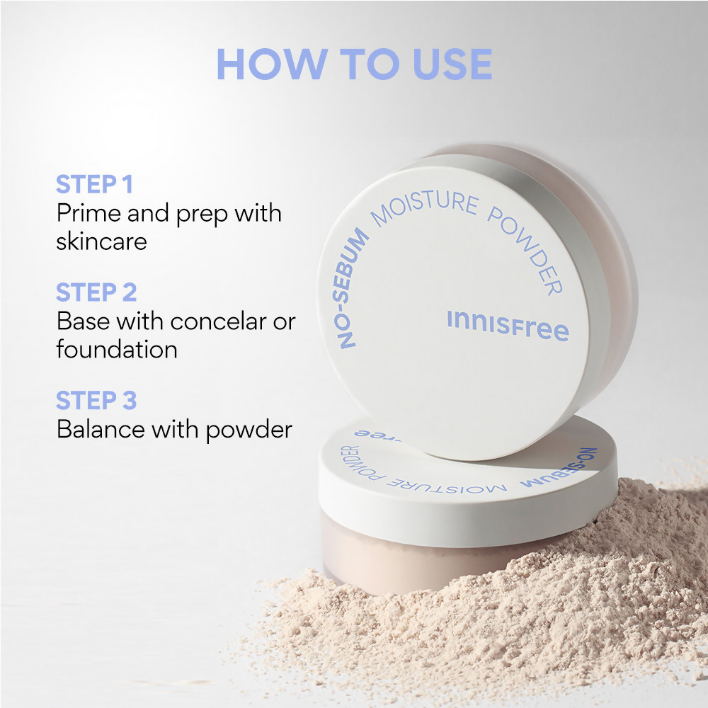 Innisfree No-Sebum Moisture Powder | Grocsy