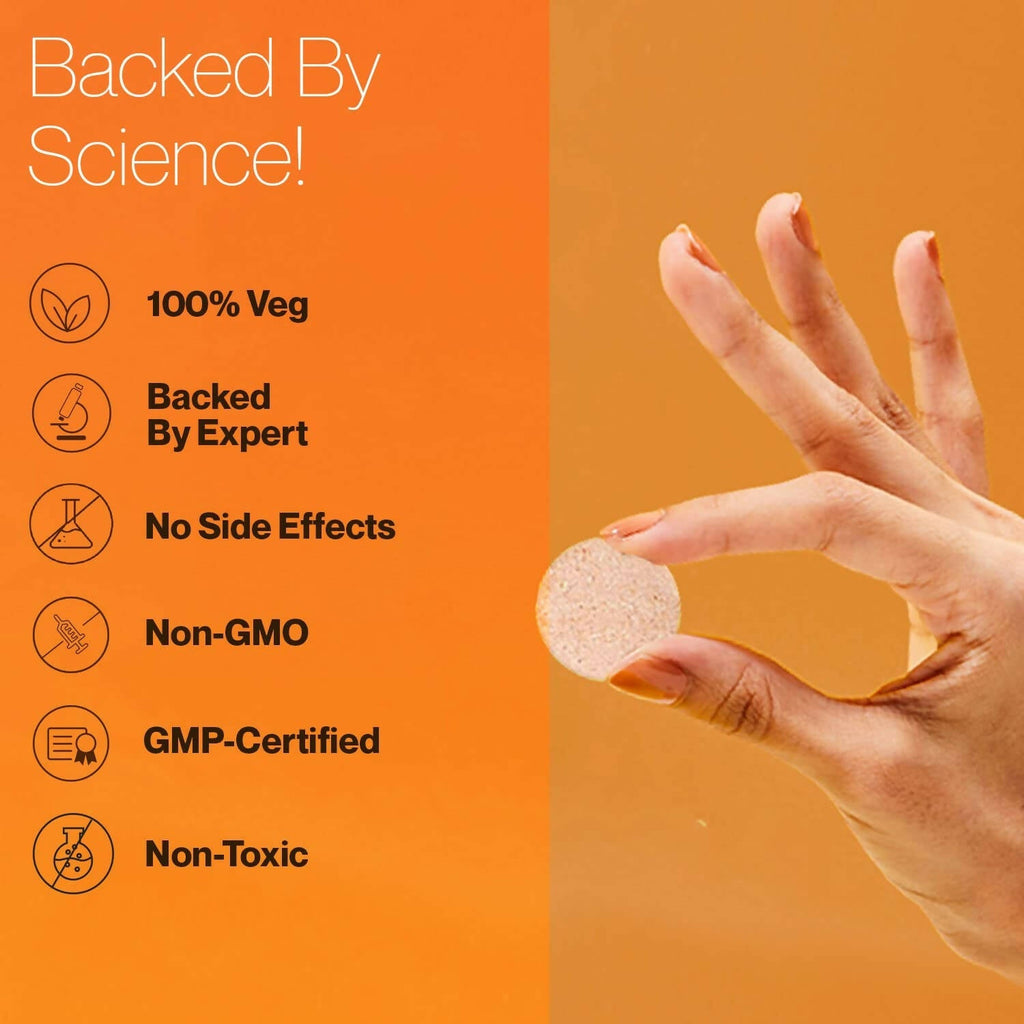 Setu Vitamin C: Fizz - 15 Effervescent Tablets | Grocsy