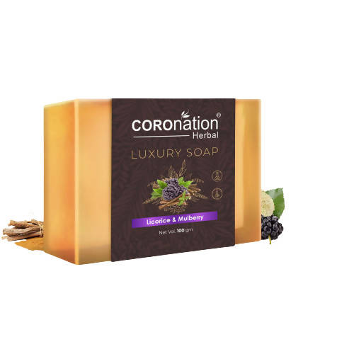 Coronation Herbal Licorice & Mulberry Luxury Soap | Grocsy