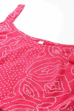 Ahalyaa Women's Traditional Wear Co-ods - Pink | Grocsy