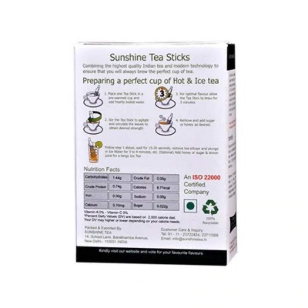 Sunshine Tea Tulsi Green Tea Sticks | Grocsy