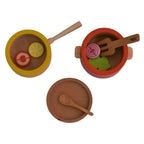 Nesta Toys Wooden Gas Stove and Cooking Set For Kids | Grocsy