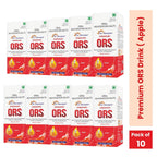 Dr. Morepen Premium ORS Drink With Electrolytes for Instant Hydration Apple Flavour | Grocsy