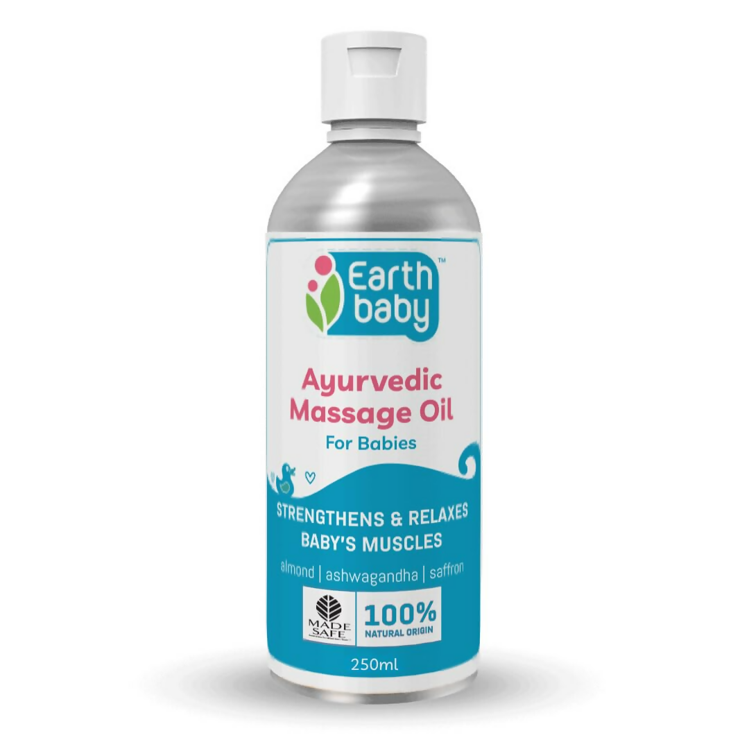 Earthbaby Ayurvedic Baby Massage Oil | Grocsy
