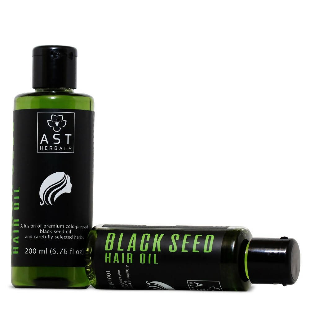 AST Herbals Black Seed Hair Oil (Kalonji & Coconut Oils with Special Herbs) | Grocsy