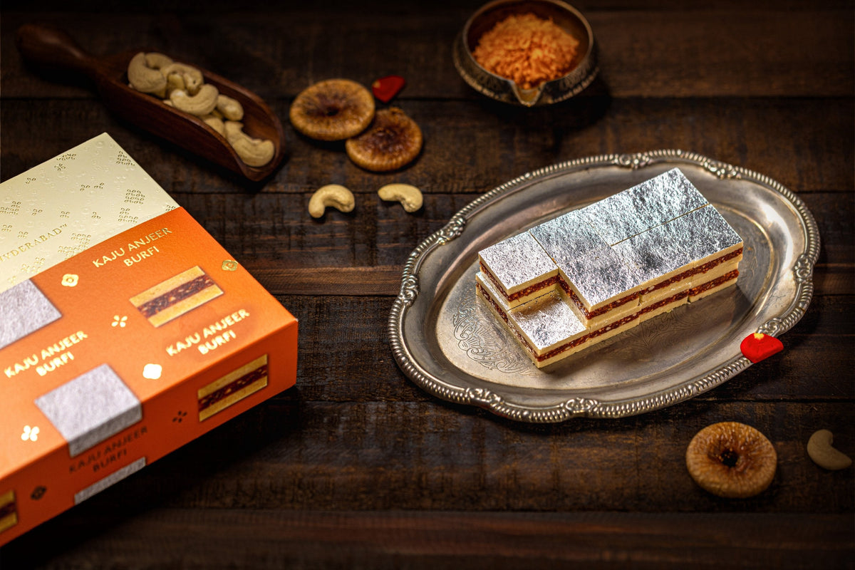 Almond House Kaju Anjeer Burfi (MAP) | Grocsy