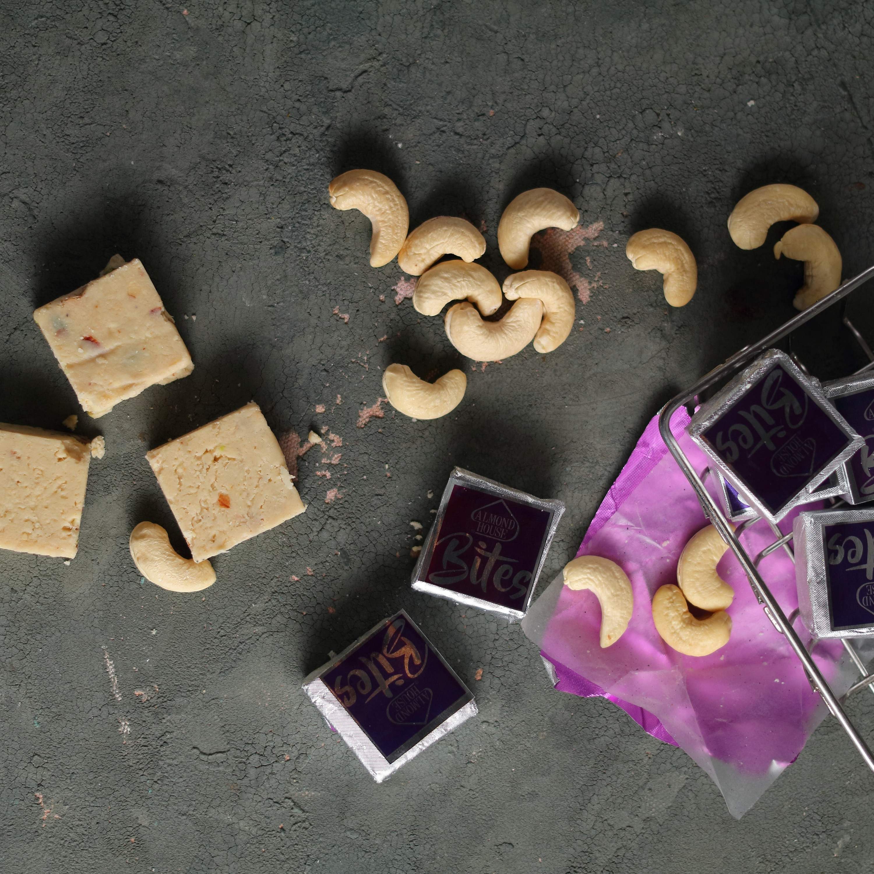 Almond House Kaju Bites | Grocsy