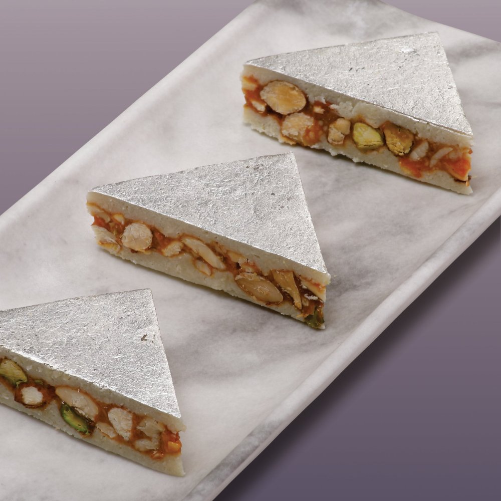 Agra Sweets Banjara Kaju Sandwich | Grocsy