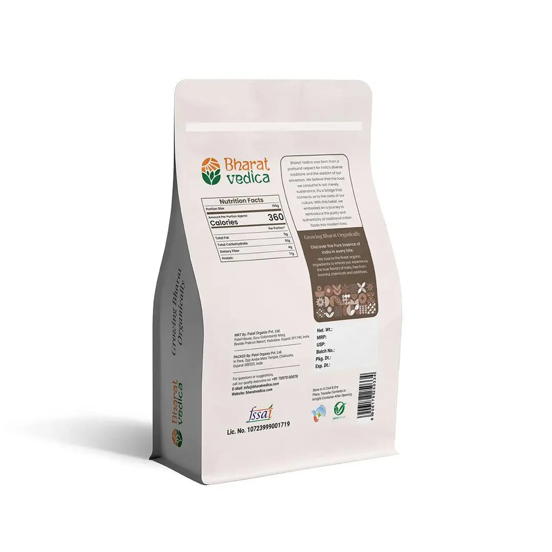 Bharat Vedica Organic Black Chickpeas - Organic Black Chana | Grocsy