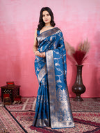 Vedant Vastram Banarasi Silk Fashion Saree - Morpinch | Grocsy