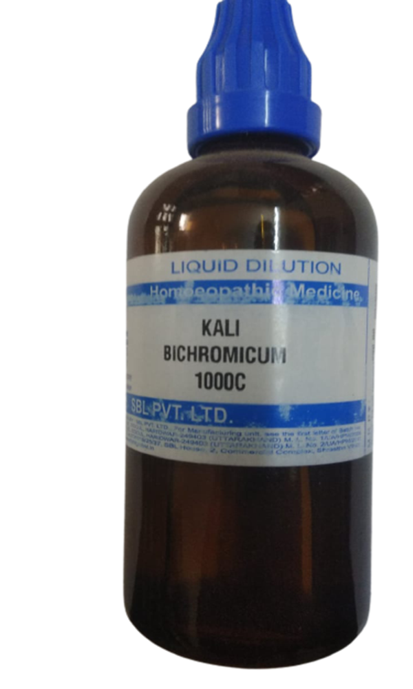 SBL Homeopathy Kali Bichromicum Dilution | Grocsy