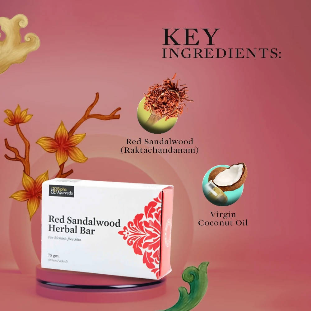 Bipha Ayurveda Sandalwood Herbal Bar | Grocsy