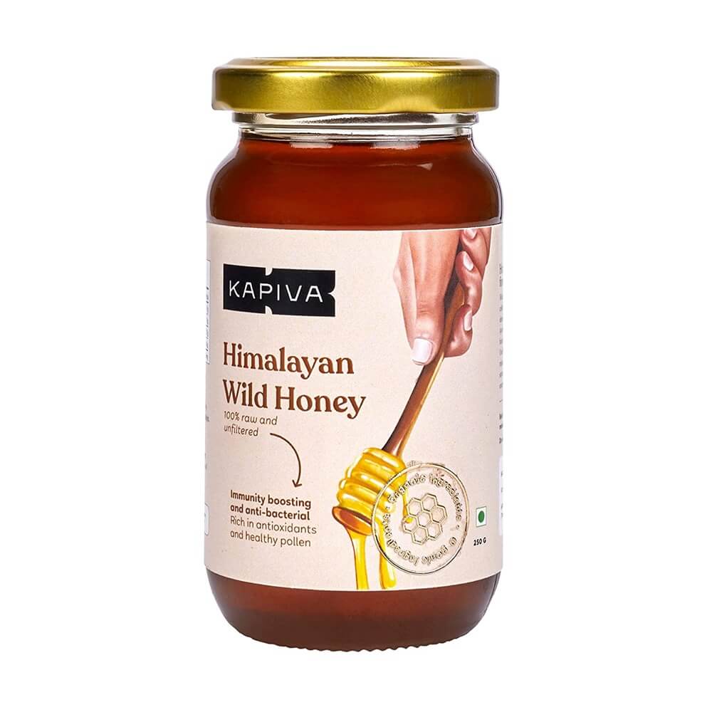 Kapiva Himalayan Wild Honey - Pure, Natural and Healthy, 600 gm | Grocsy