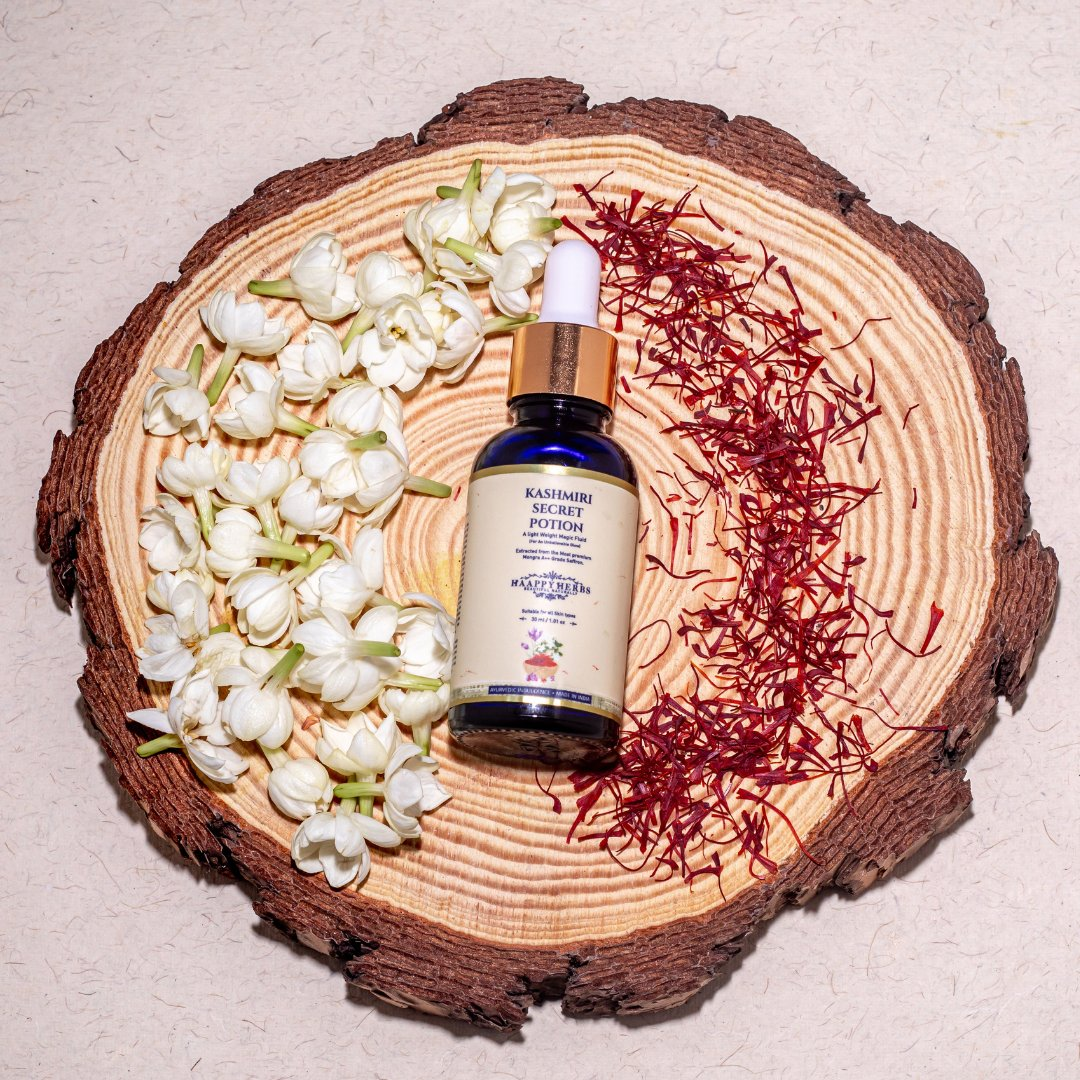 Haappyherbs Kashmiri Secret Potion - A Light Weight Magic Fluid | Grocsy