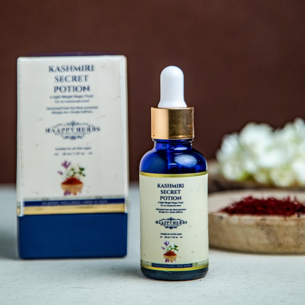 Haappyherbs Kashmiri Secret Potion - A Light Weight Magic Fluid | Grocsy
