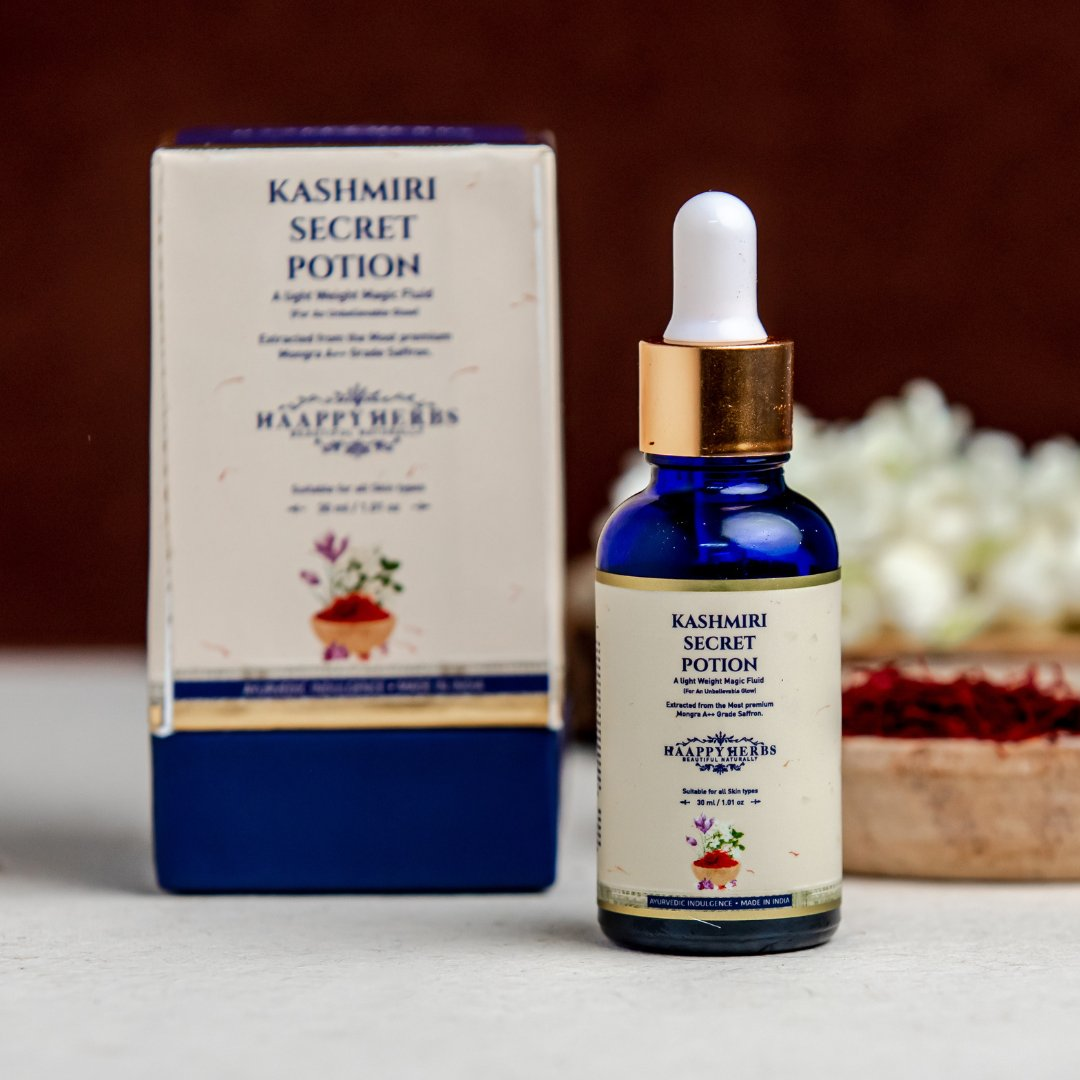Haappyherbs Kashmiri Secret Potion - A Light Weight Magic Fluid | Grocsy