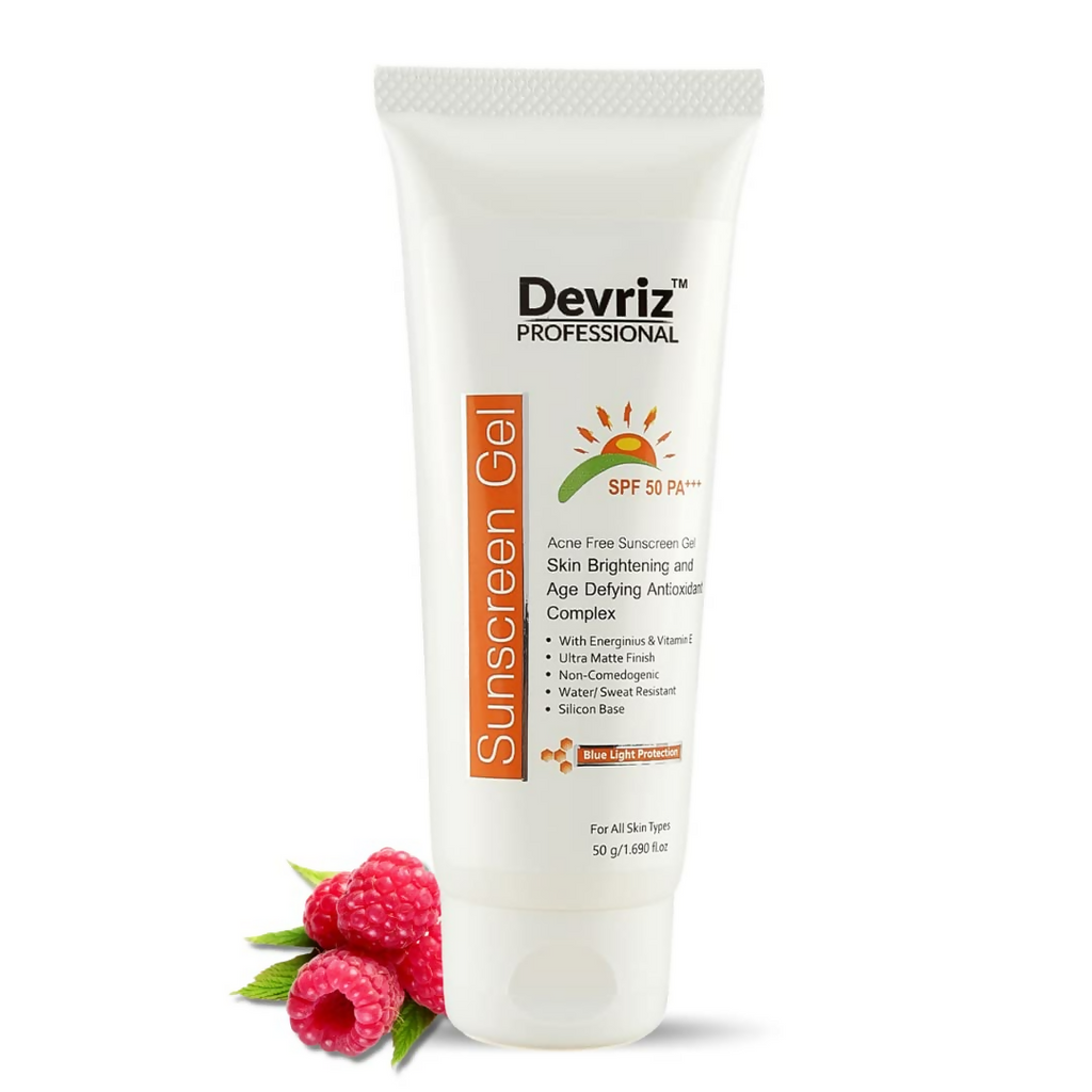 Devriz Professional Sunscreen Gel Spf 50 Pa+++ | Grocsy