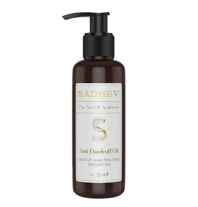 Sadhev Ayurvedic Anti-Dandruff Oil | Grocsy