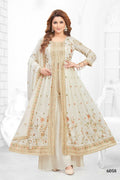 Joban Fashion Muslin Silk Cream Color Kurta Set | Grocsy