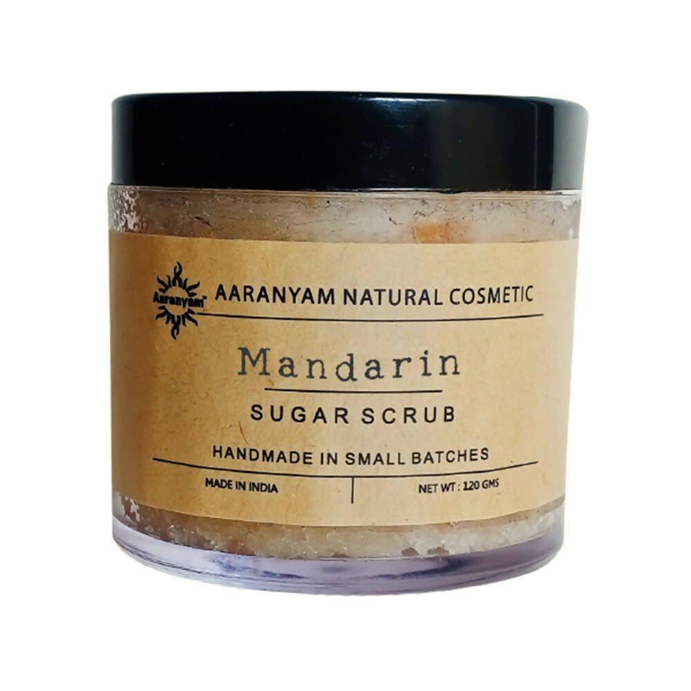 Aaranyam Mandarin Sugar Scrub For Face & Body | Grocsy