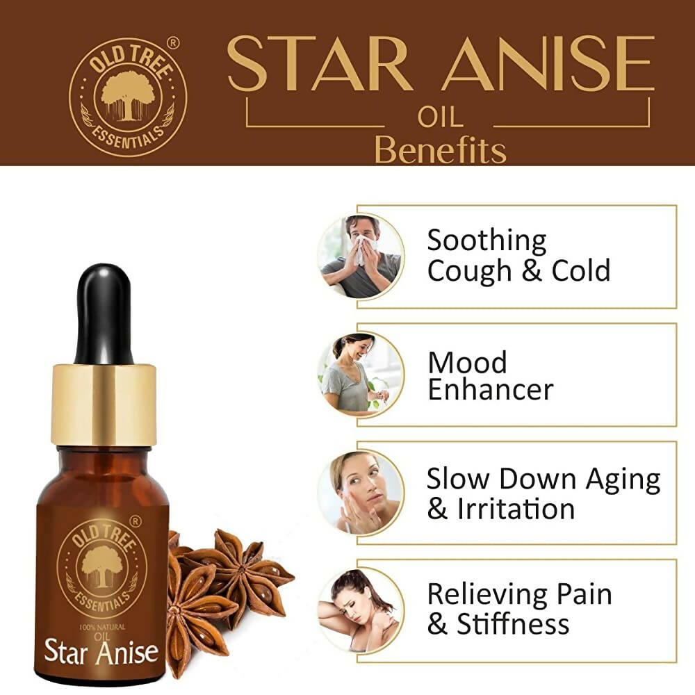 Old Tree Star Anise Essential Oil | Grocsy
