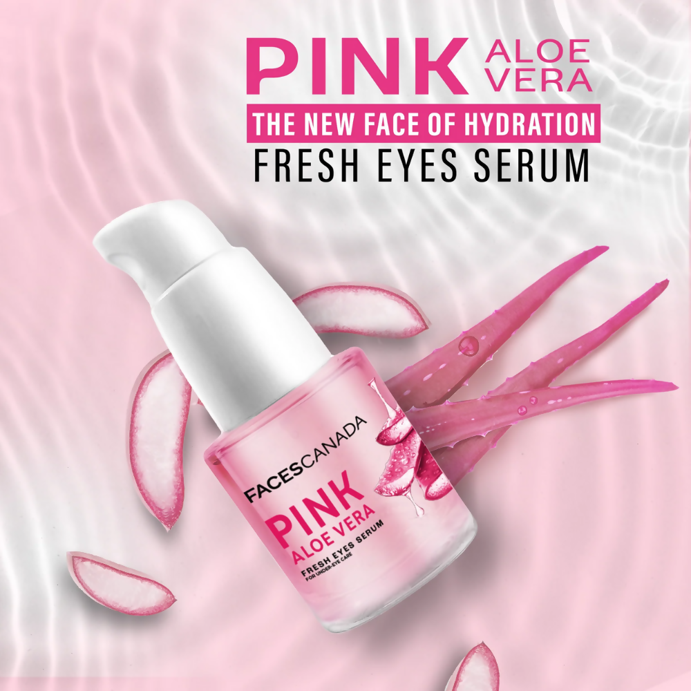 Faces Canada Pink Aloe Vera Fresh Eyes Serum | Grocsy