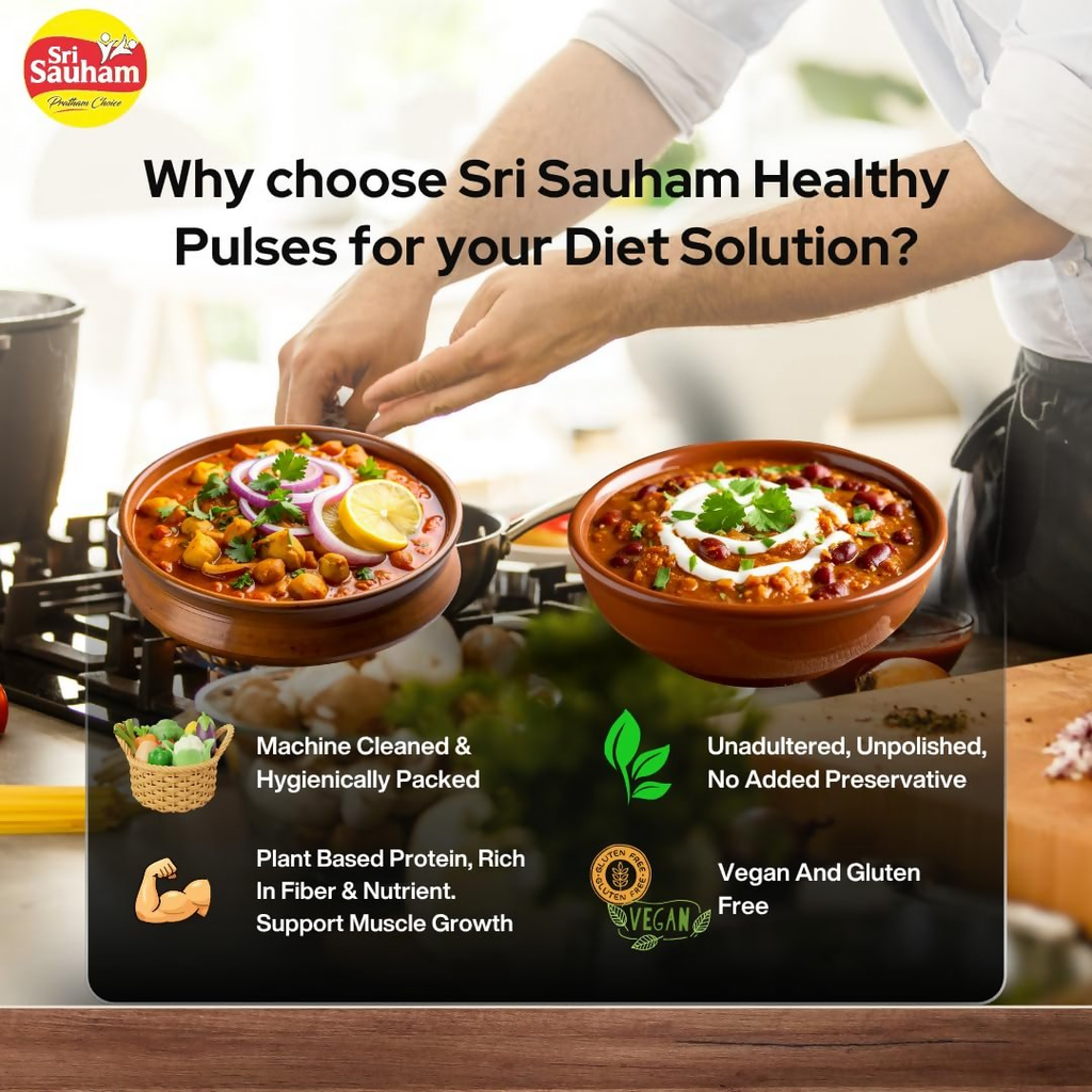 Sri Sauham Premium Moong Dhuli Dal | Grocsy