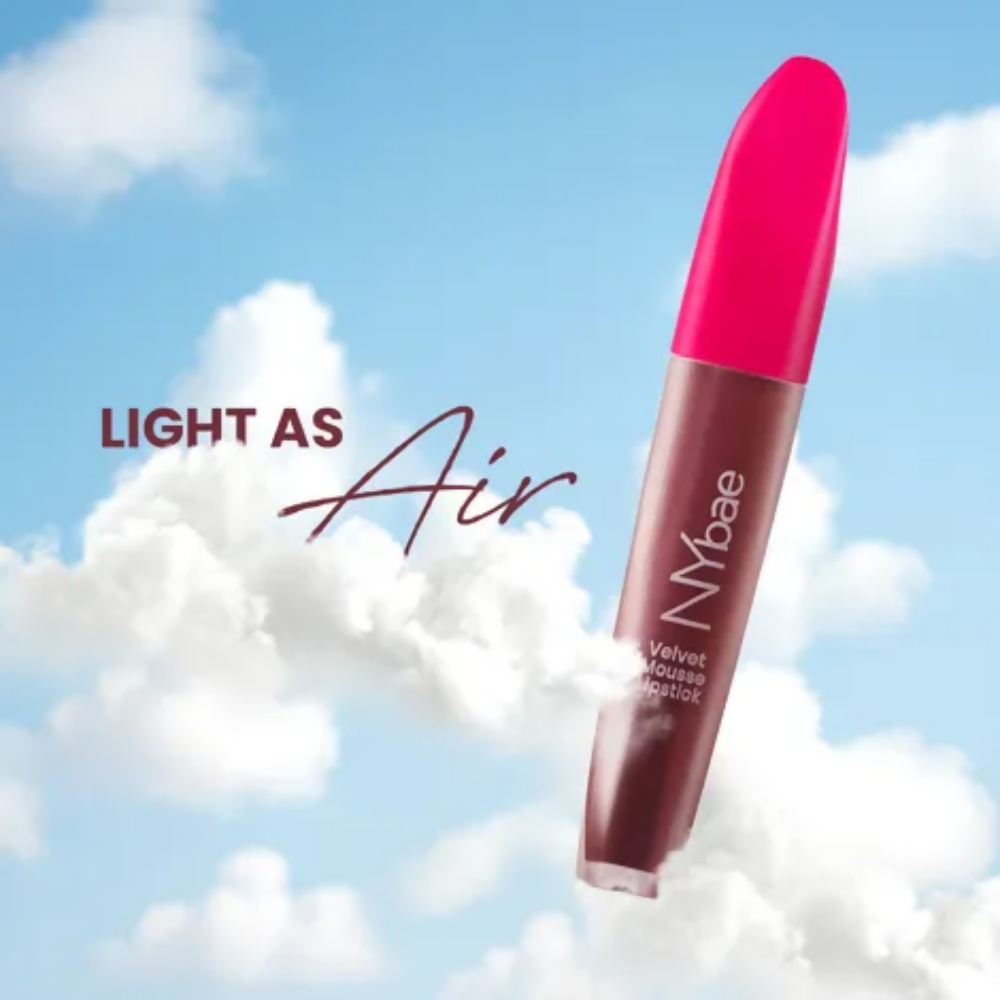 NY Bae Velvet Mousse Liquid Lipstick - Sexy Sangria 04 | Grocsy