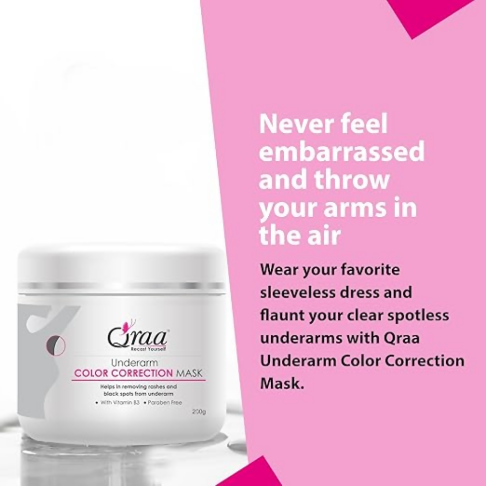 Qraa Underarm Brightening Color Correction Mask | Grocsy
