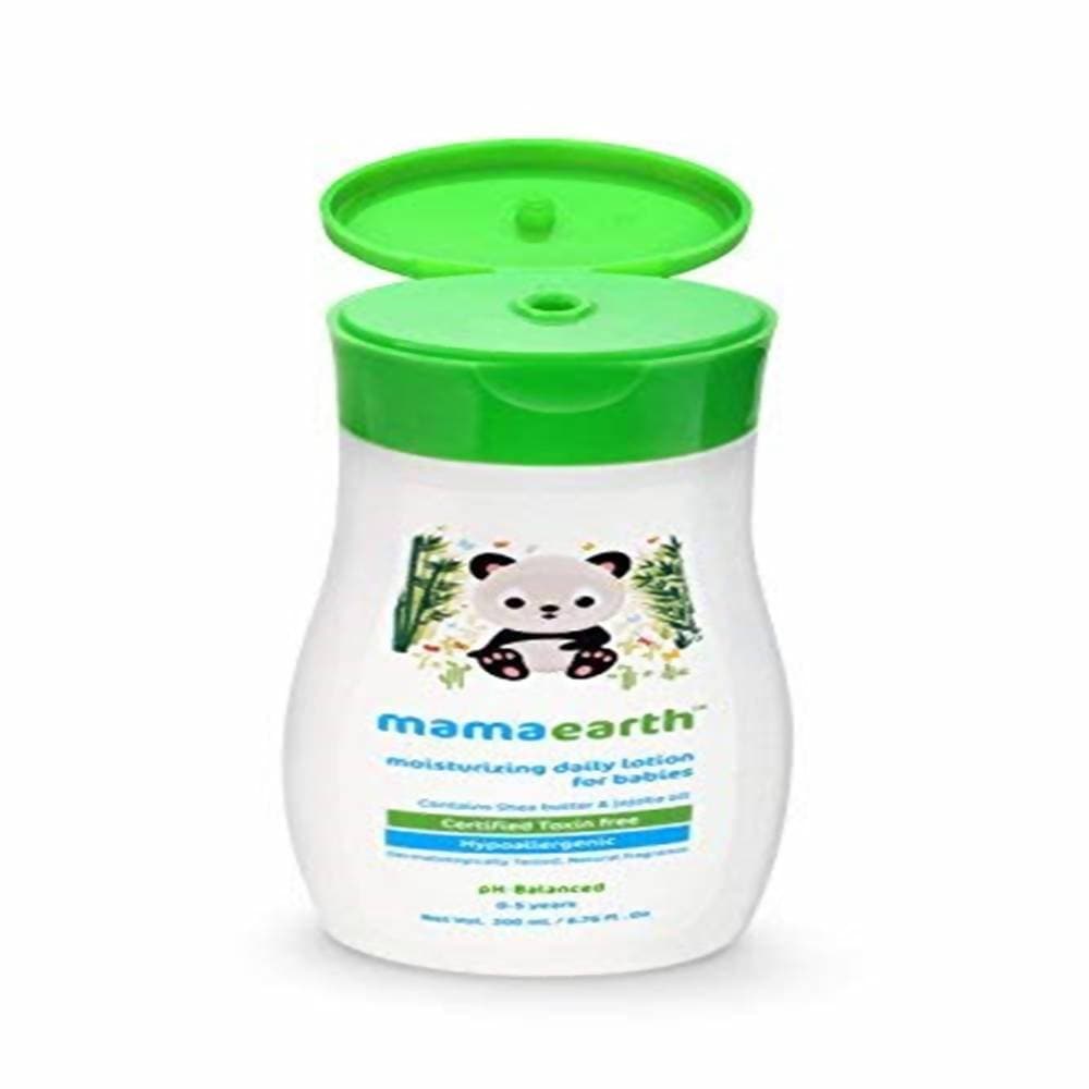 Mamaearth Moisturizing Daily Baby Lotion For Deeply Nourishes & Relieves Dryness | Grocsy