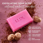 Lux Essence Of Himalayas Rose & Aloe Vera Exfoliating Soap | Grocsy