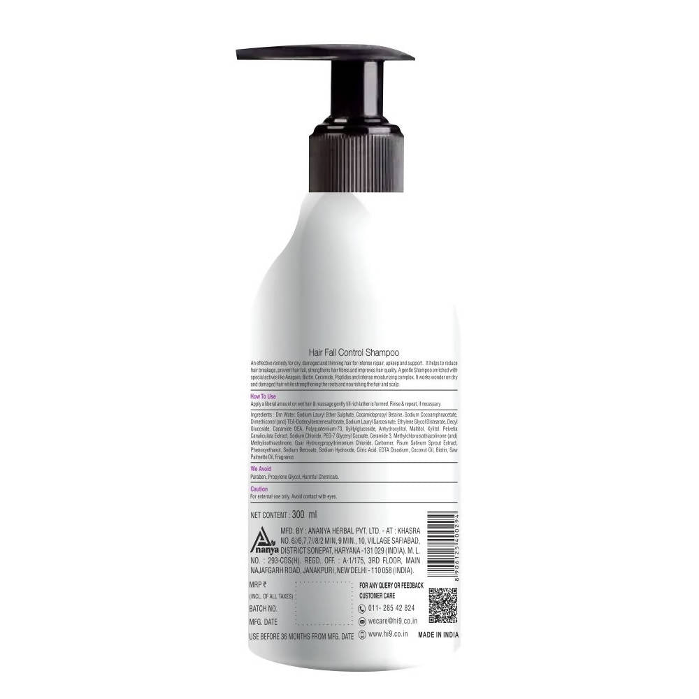 Hi9 Hair Fall Control Shampoo | Grocsy