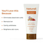 Naturali Ubtan Brightening Face Scrub | Grocsy