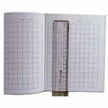 Square Box line Books with Pencils Pack of 6 (King - 96 Pages) | Grocsy