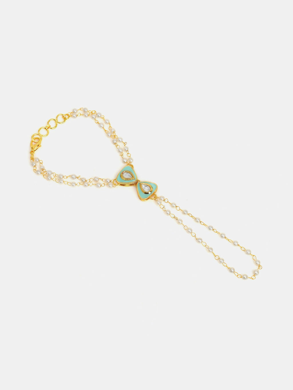 Ruby Raang Modern Fusion Hand Jewellery | Grocsy