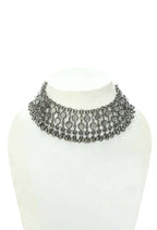 Mominos Fashion Johar Kamal Black-Plated Brass Finish Choker For Women | Grocsy