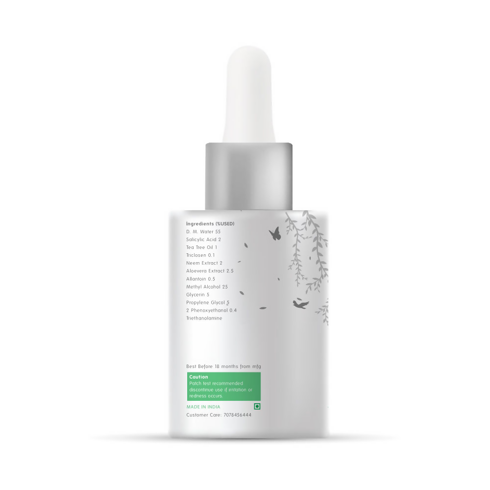 The Body Temple 2% Salicylic Acid Face Serum | Grocsy