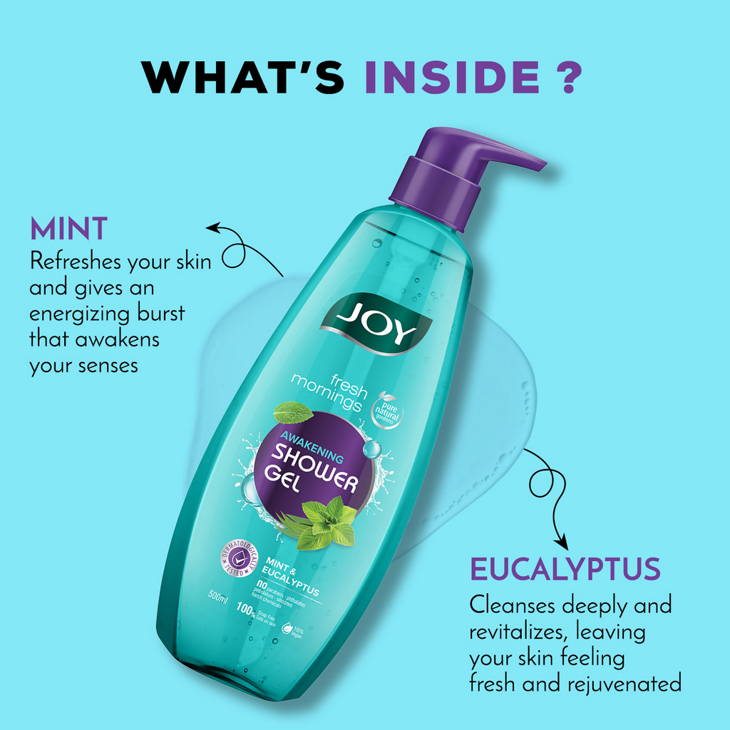 Joy Awakening Cooling Shower Gel Body Wash | Grocsy