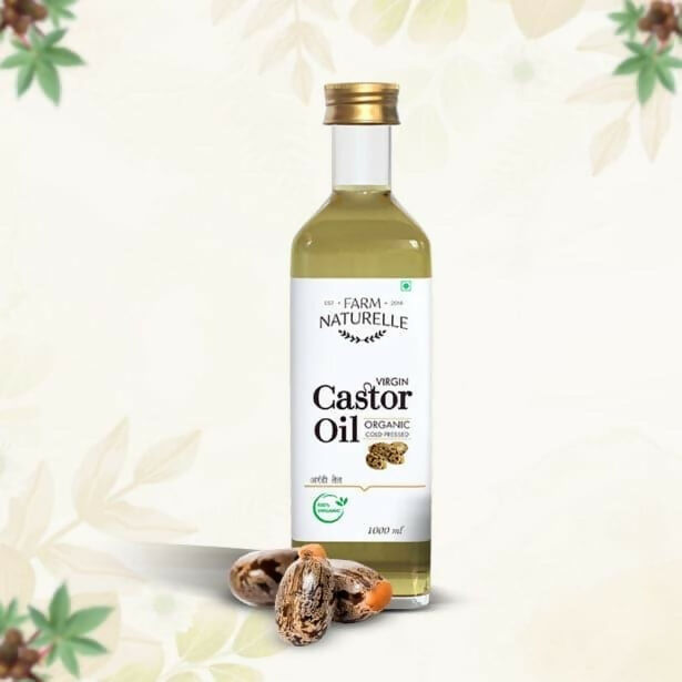 Farm Naturelle Pressed Castor Oil – Natural Care for Glowing Skin & Healthy Hair | Grocsy