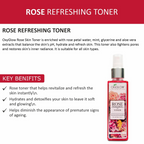 Oxyglow Herbals Rose Skin Toner | Grocsy