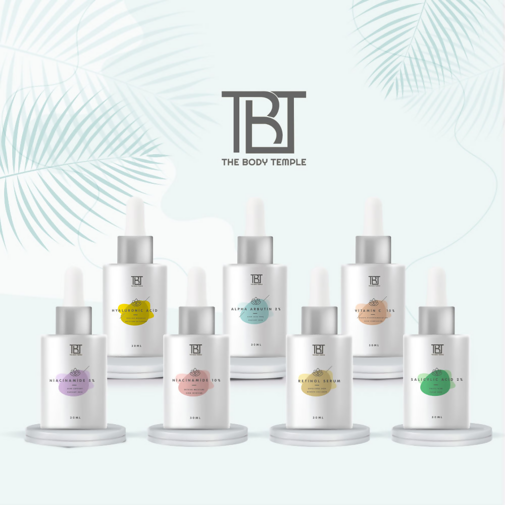 The Body Temple 2% Salicylic Acid Face Serum | Grocsy