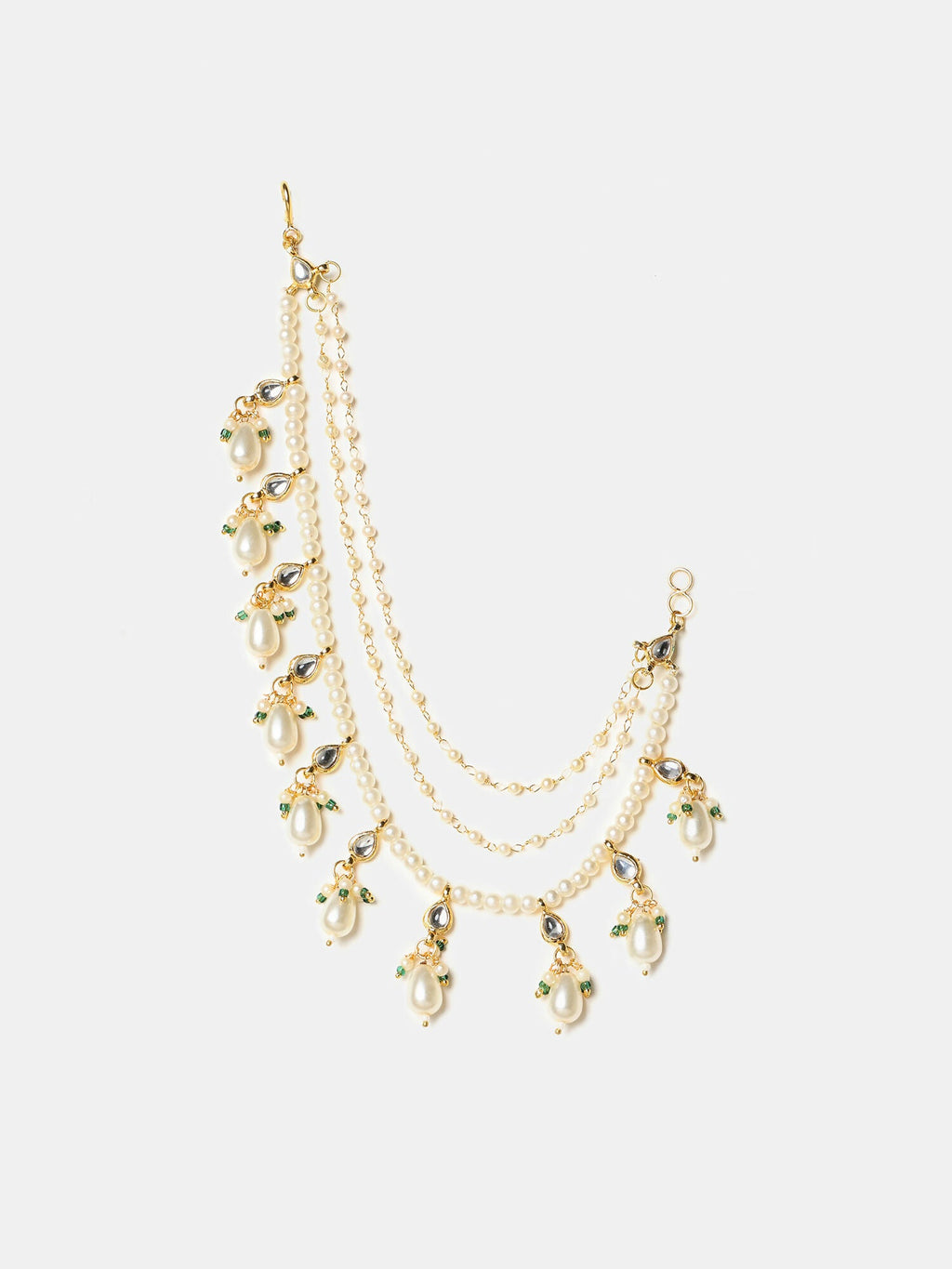 Ruby Raang Rajkumari Kaan Chain | Grocsy