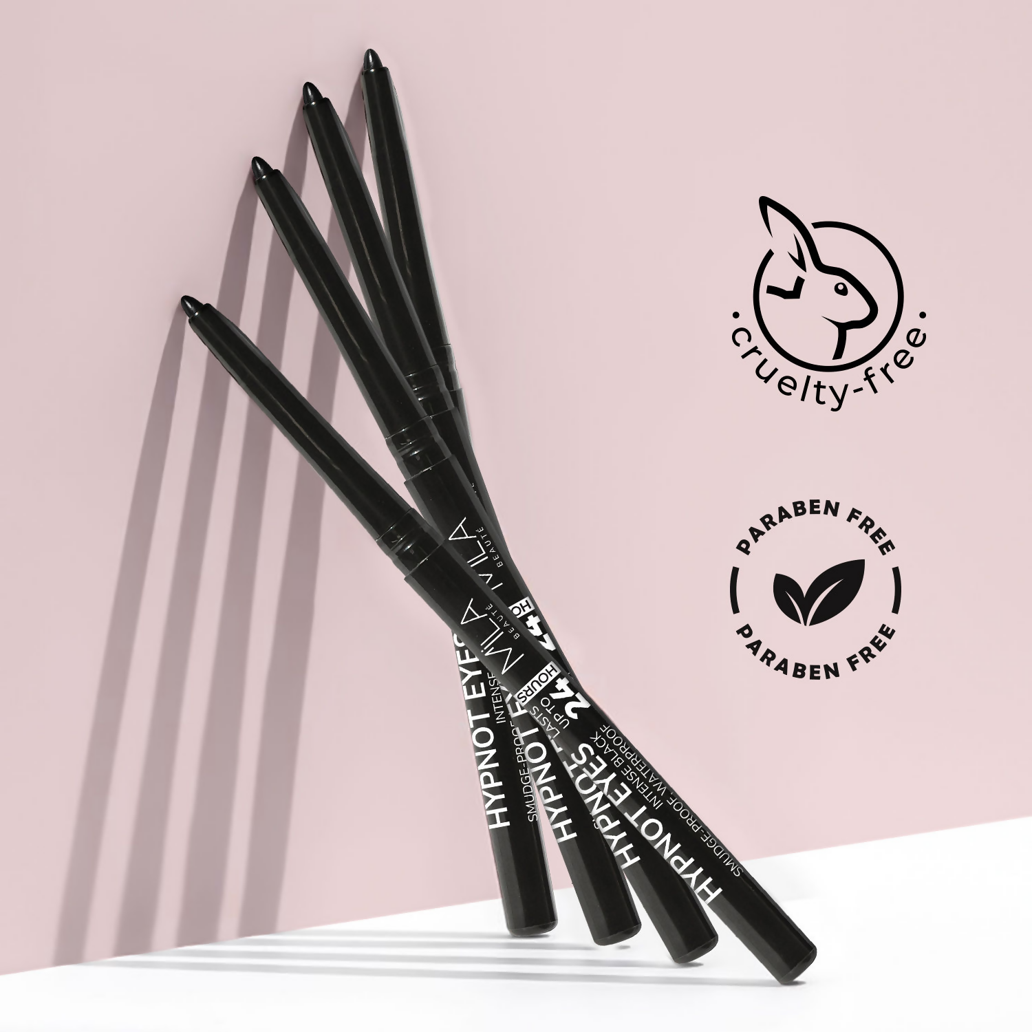 Mila Beaute Hypnoteyes Waterproof & Smudge-Proof 24Hrs Kajal | Grocsy