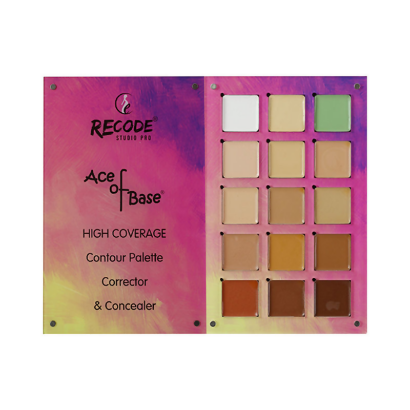 Recode Beauty Concealer, Colour Corrector & Contour Palette | Grocsy