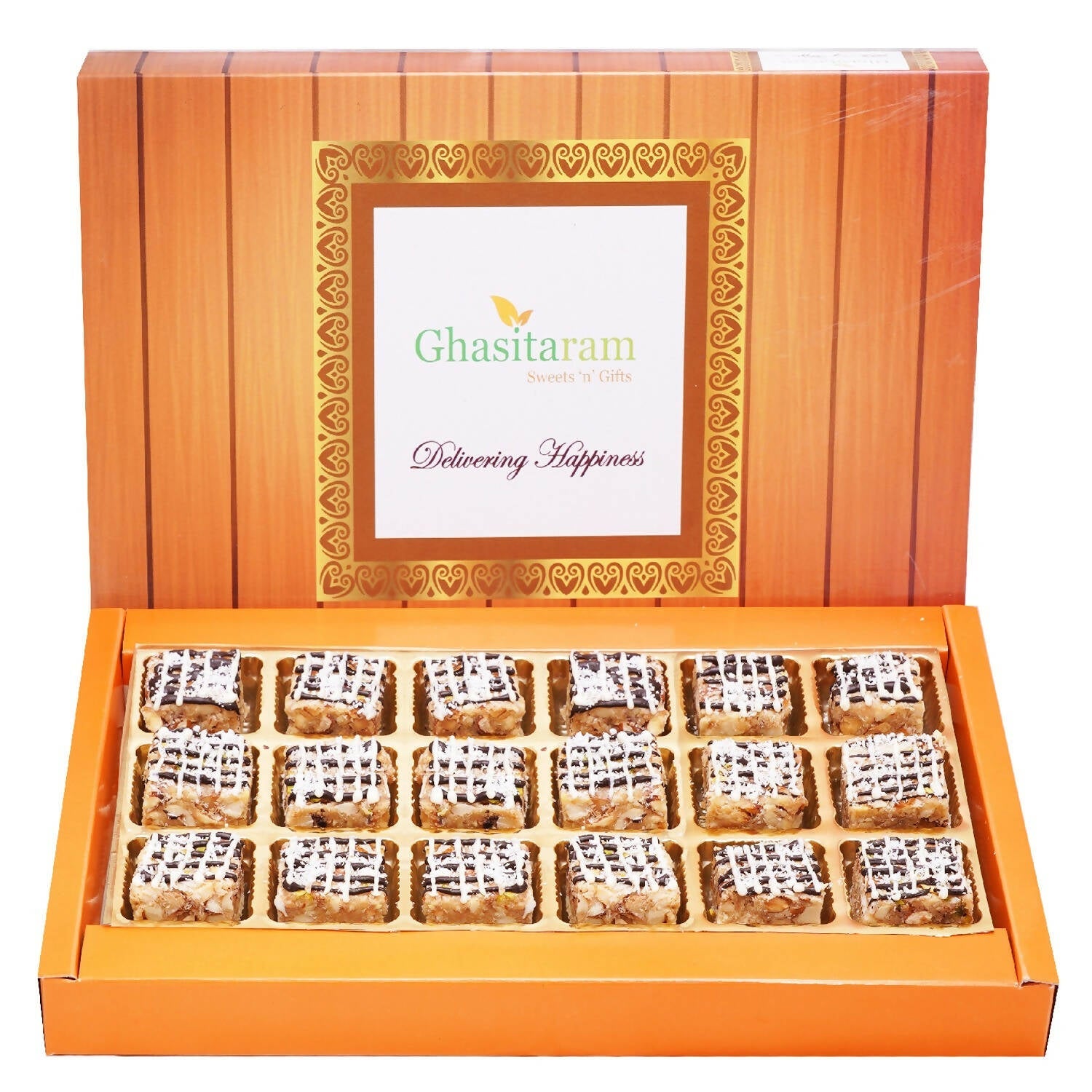 Ghasitaram Coconut Dryfruit Bites | Grocsy