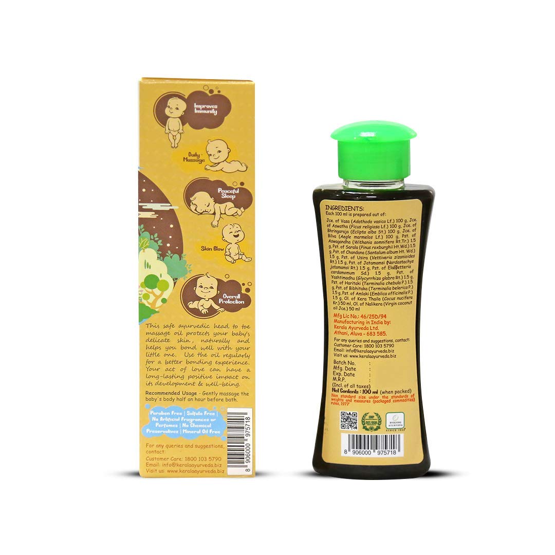 Kerala Ayurveda Baby Oil | Grocsy